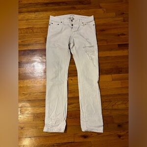 Saint Laurent Men’s White jeans size 32